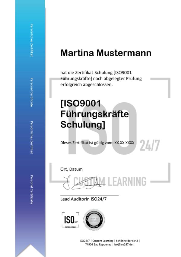 Zertifikat-Vorlage-iso9001-führungskräfte